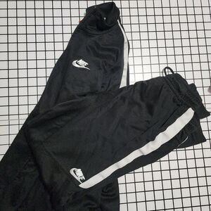 Nike NSW Full-Zip Tribute Jacket Full Zip & Jogger Black White 861648-010 Sz XS